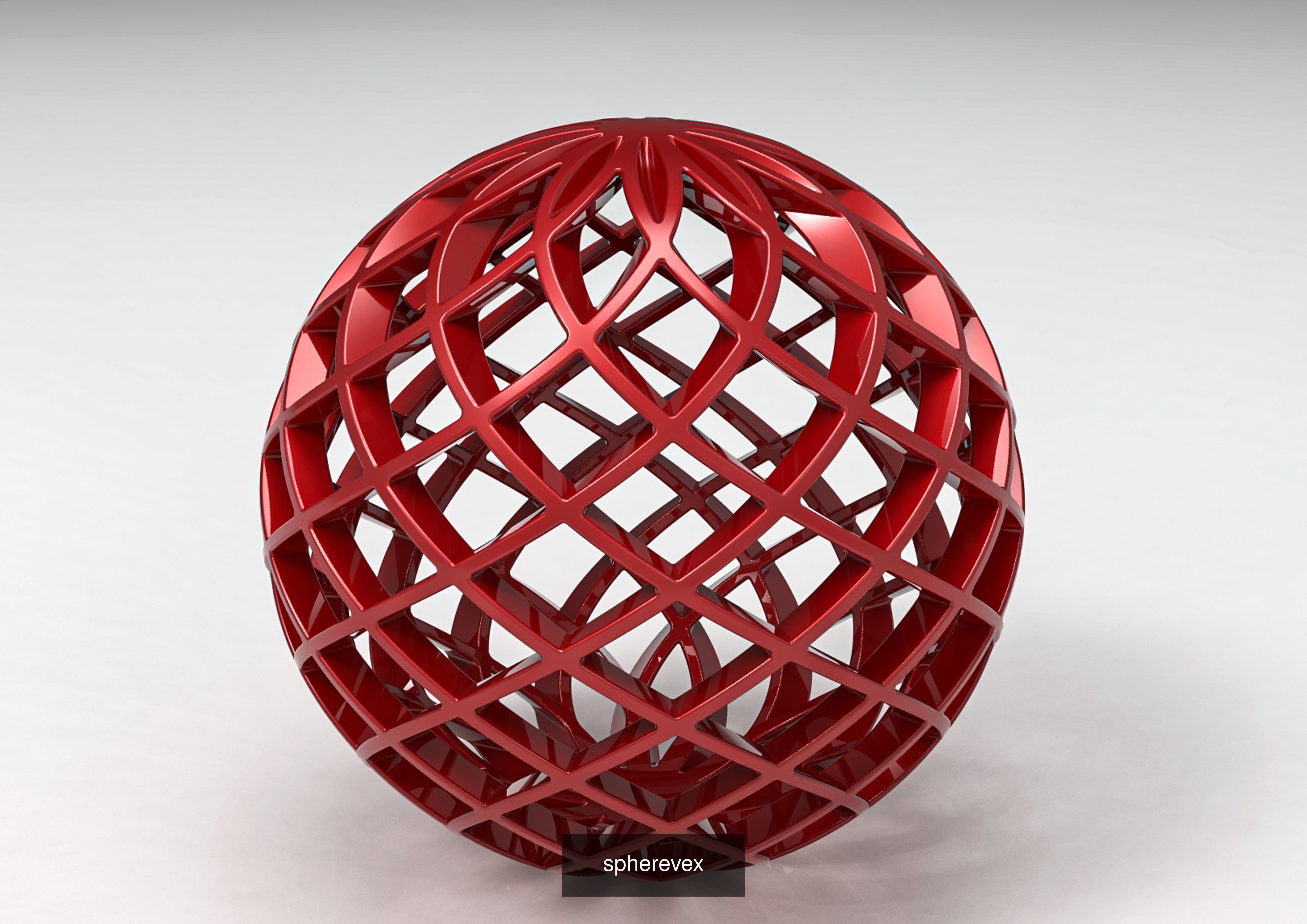 sphere sculpture 3D Model Collection_11