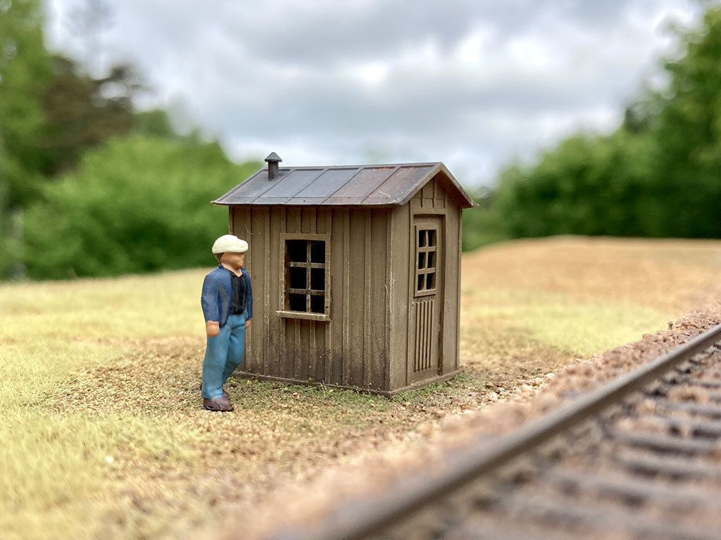 LINE-0002 Line side US set 30 items H0-scale 3D print model_2