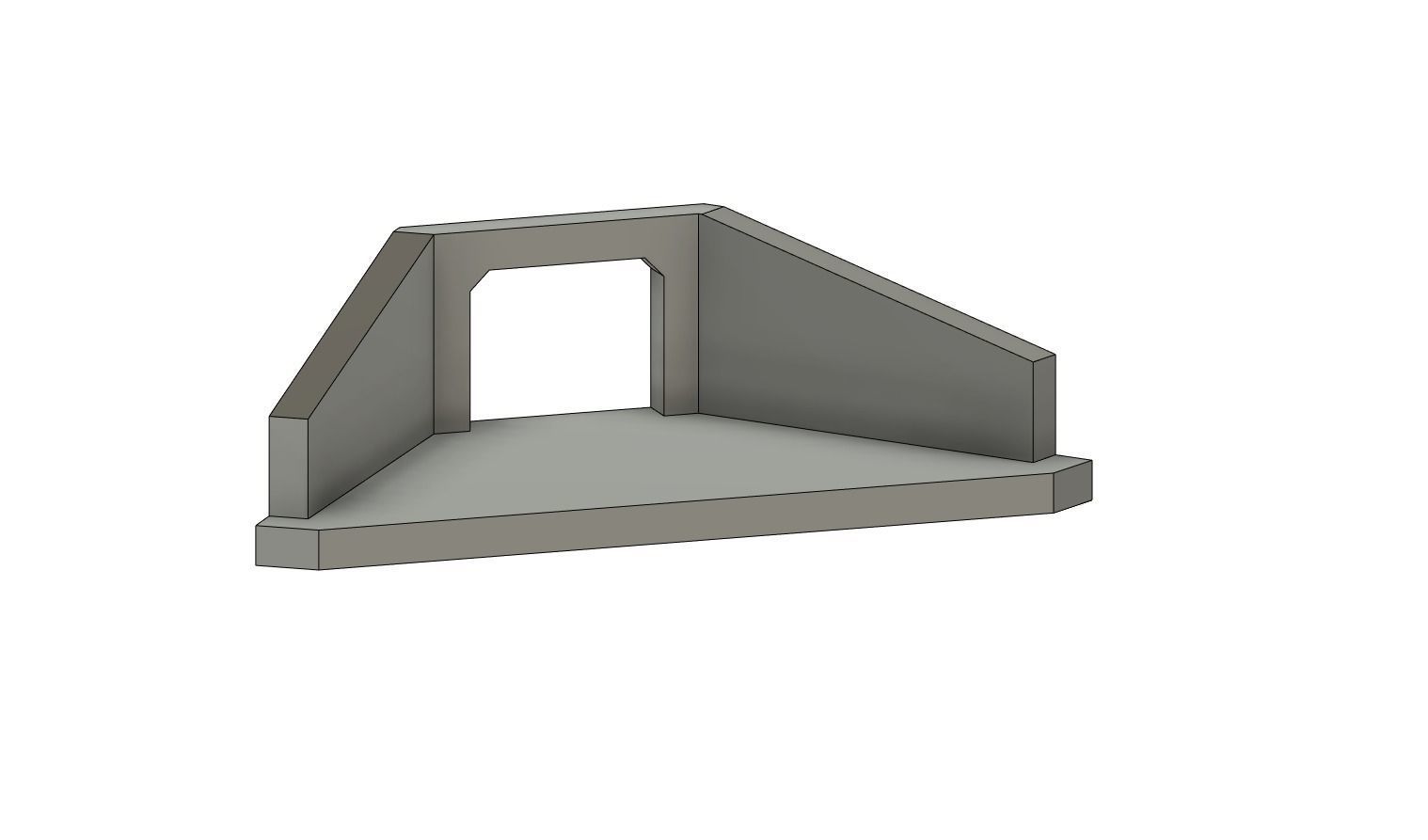 LINE-0002 Line side US set 30 items H0-scale 3D print model_34