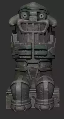 Shadow of The Colossus - Quadratus Idol 3D print model