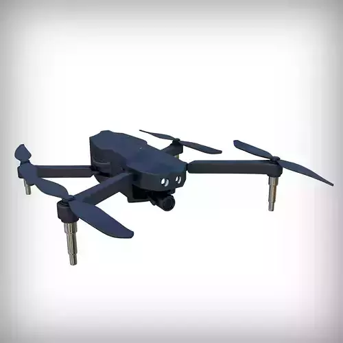 black drone 3D model