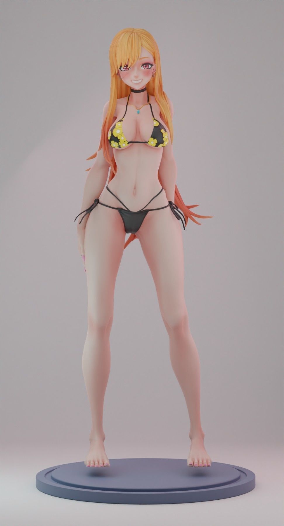 My Dress up Darling MARIN KITAGAWA      divide and full version 3D print model_5
