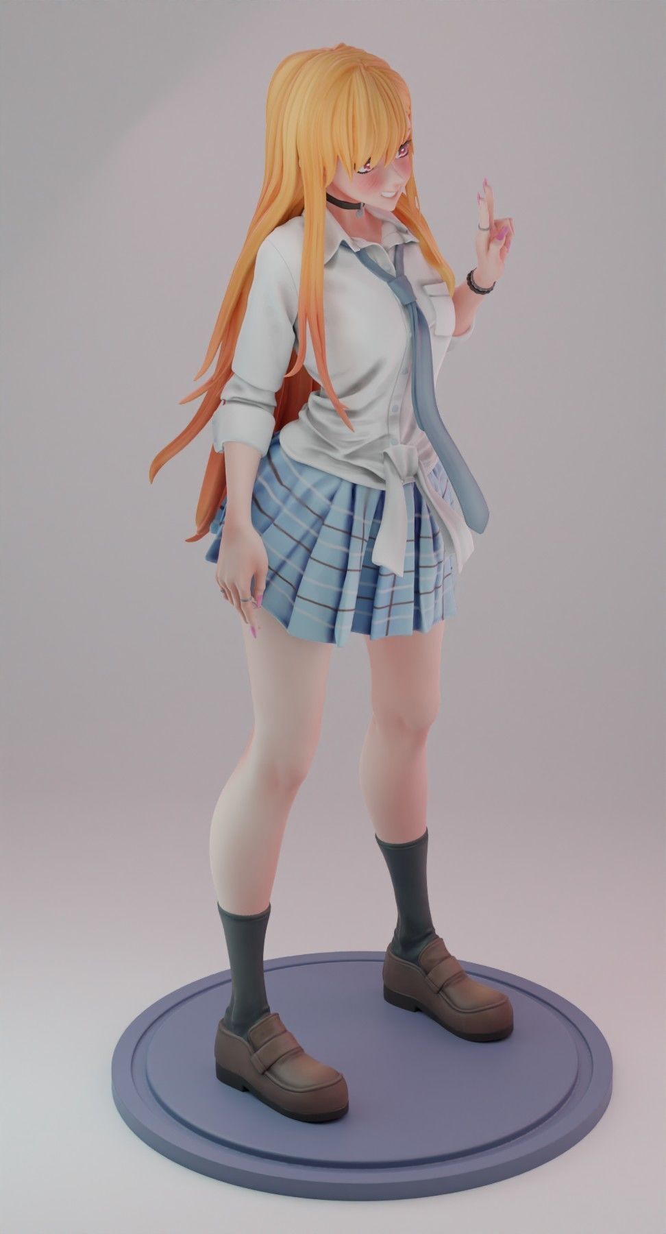 My Dress up Darling MARIN KITAGAWA      divide and full version 3D print model_3