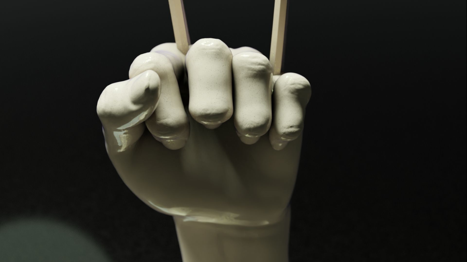 X-23 Hand with Claws 3D print model_20
