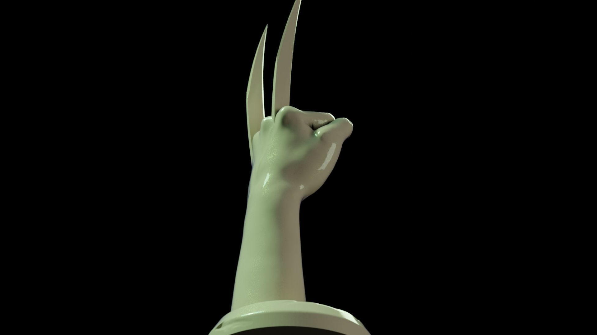 X-23 Hand with Claws 3D print model_31