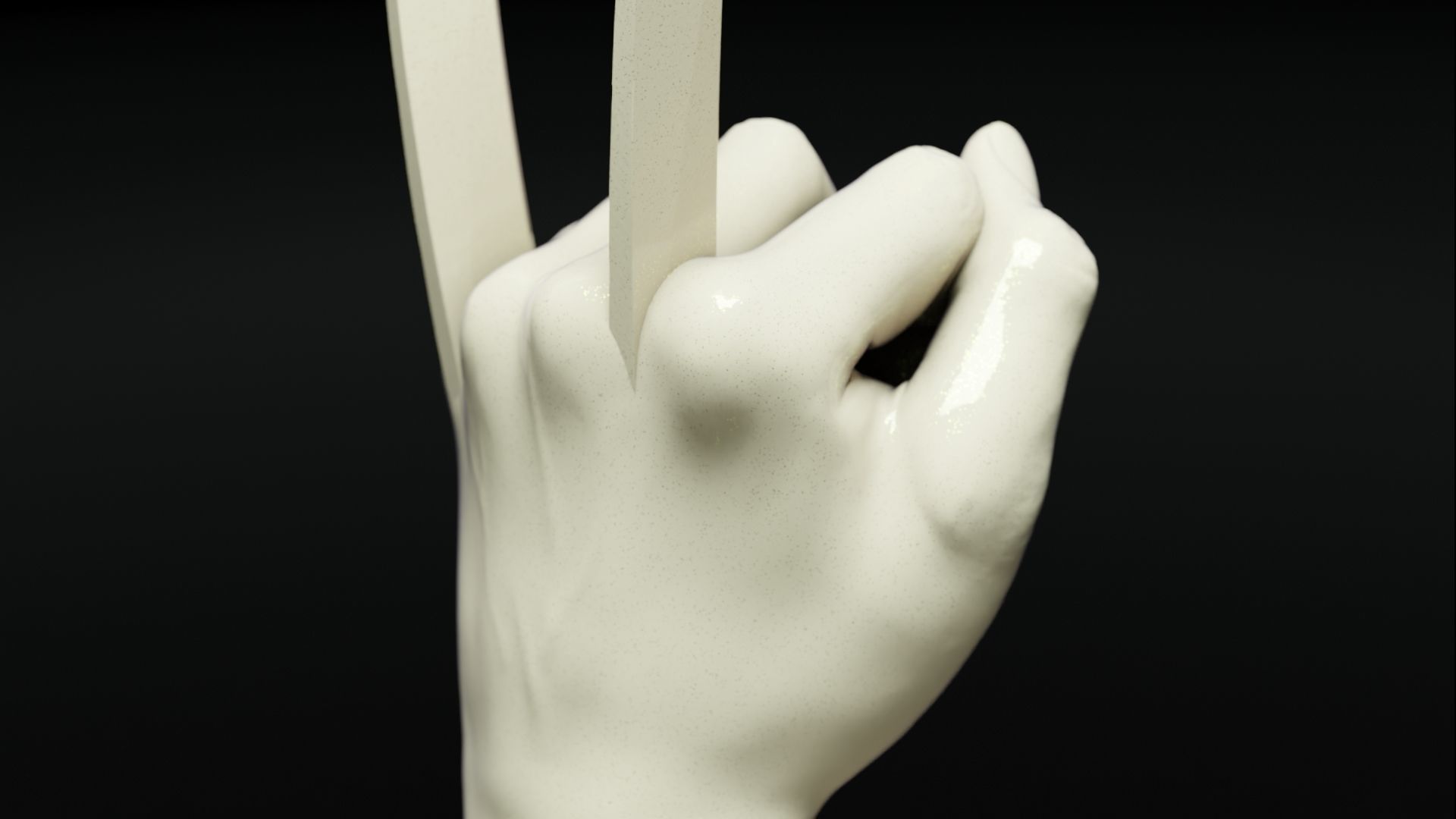 X-23 Hand with Claws 3D print model_25