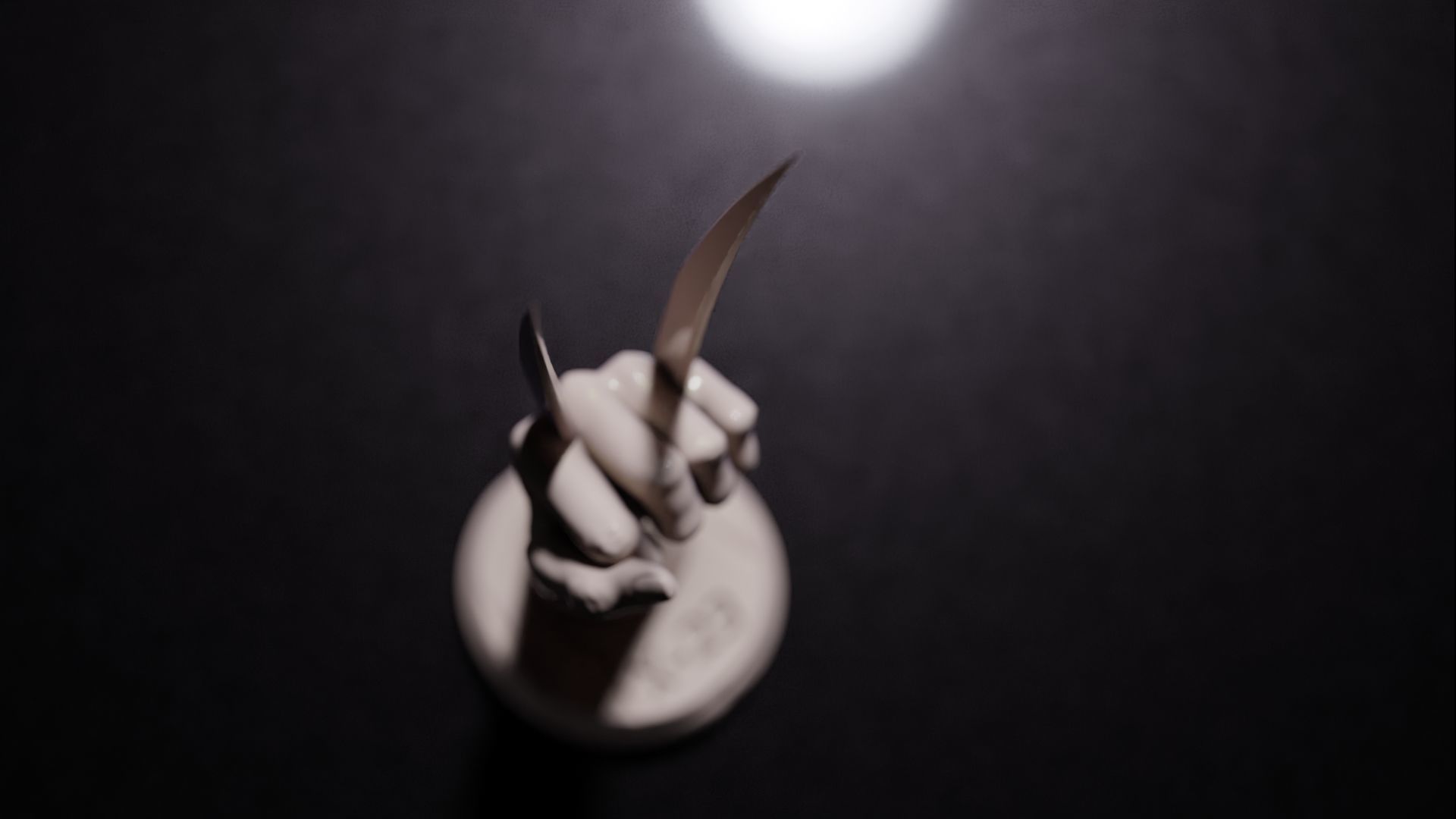 X-23 Hand with Claws 3D print model_4