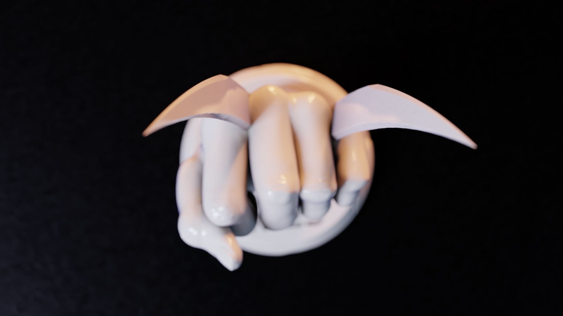 X-23 Hand with Claws 3D print model_12