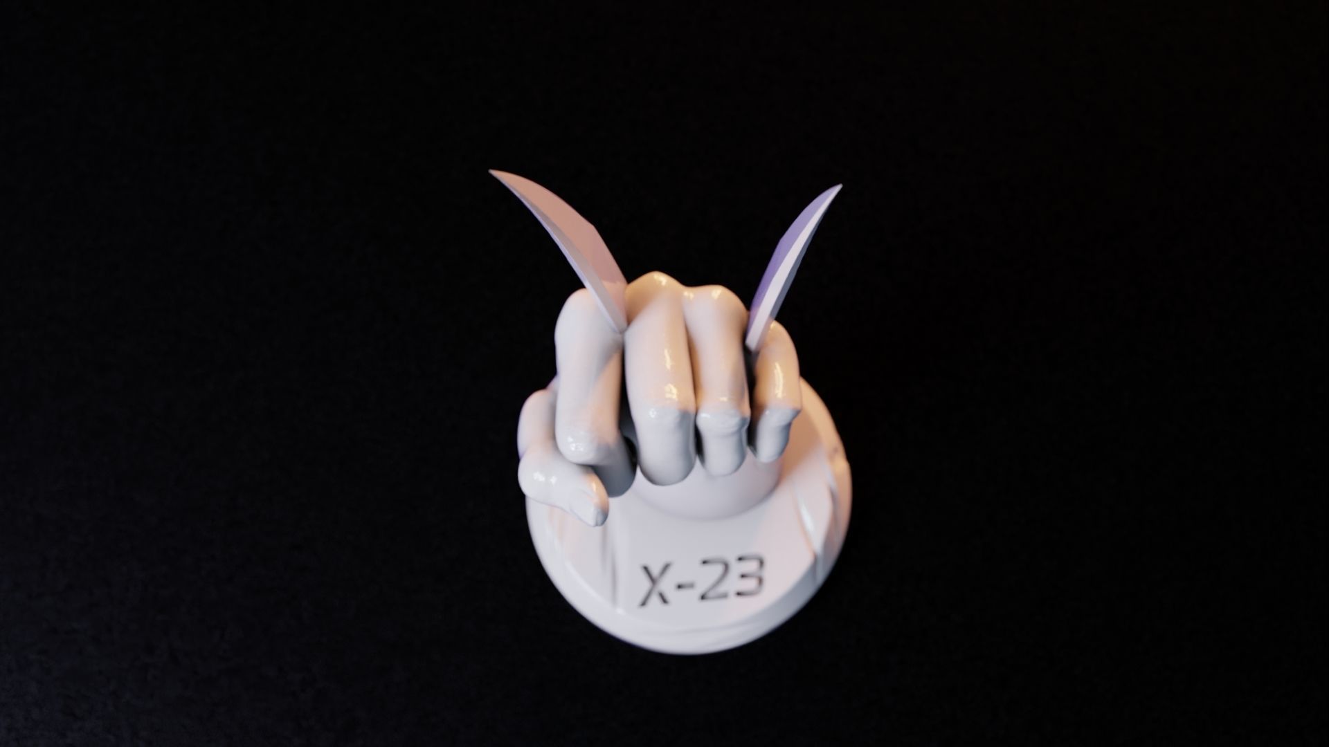 X-23 Hand with Claws 3D print model_11