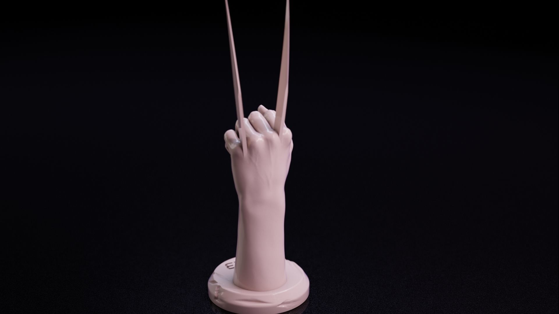 X-23 Hand with Claws 3D print model_35
