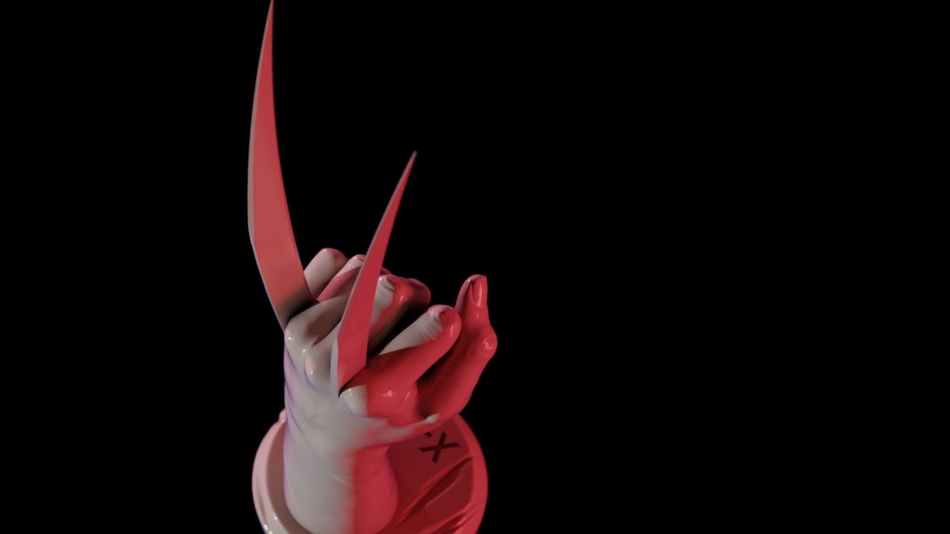 X-23 Hand with Claws 3D print model_27