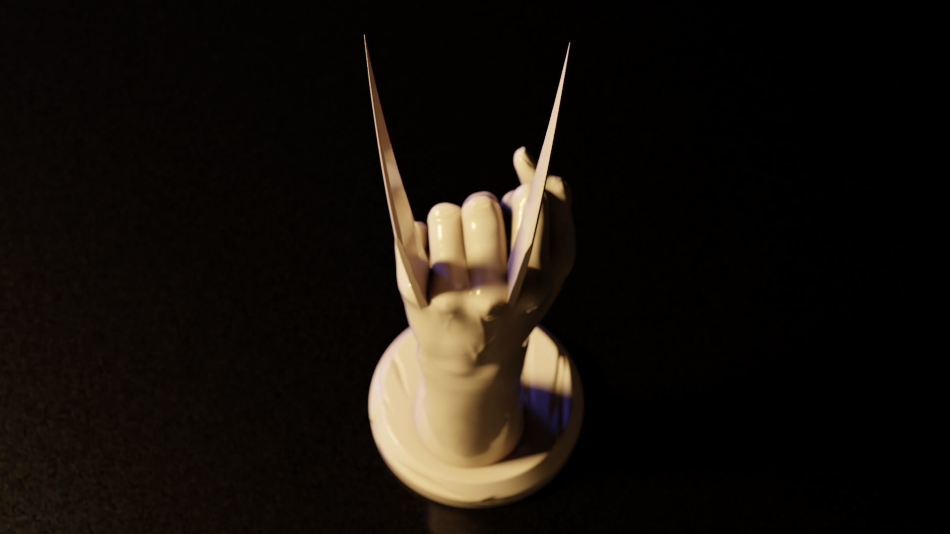 X-23 Hand with Claws 3D print model_8
