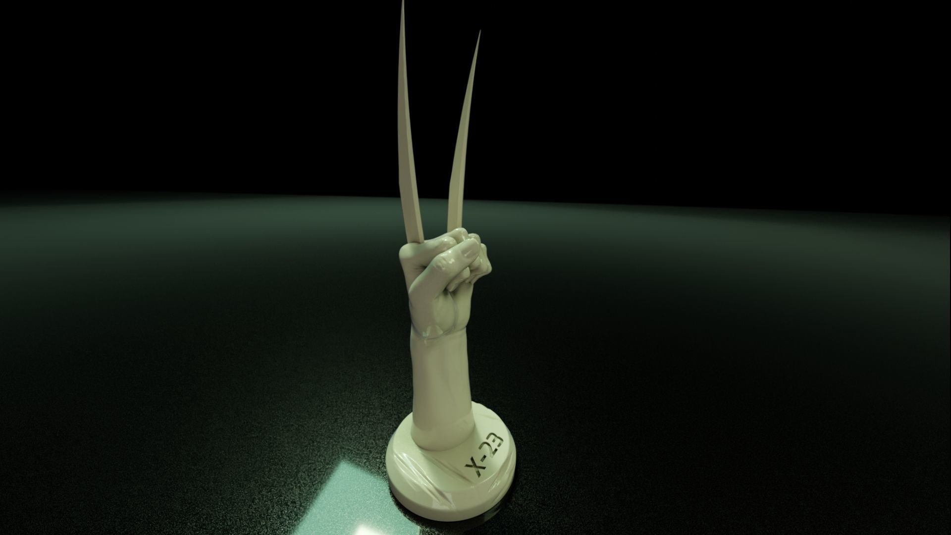 X-23 Hand with Claws 3D print model_32