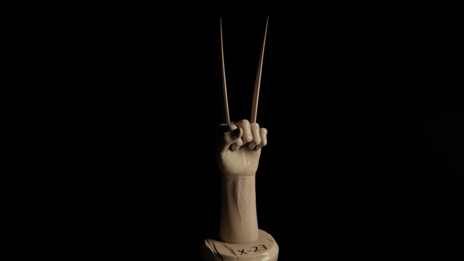 X-23 Hand with Claws 3D print model_39