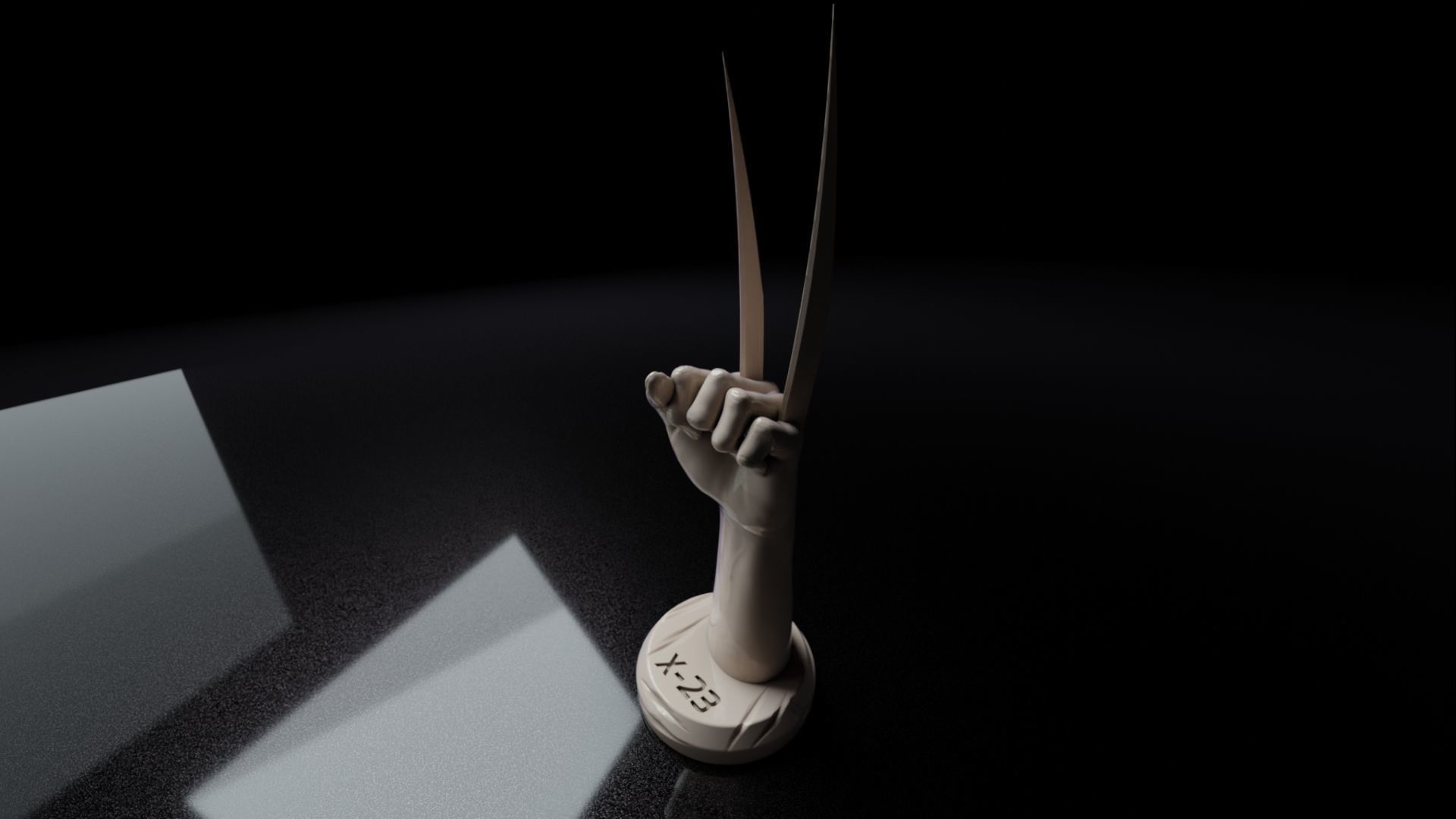 X-23 Hand with Claws 3D print model_1