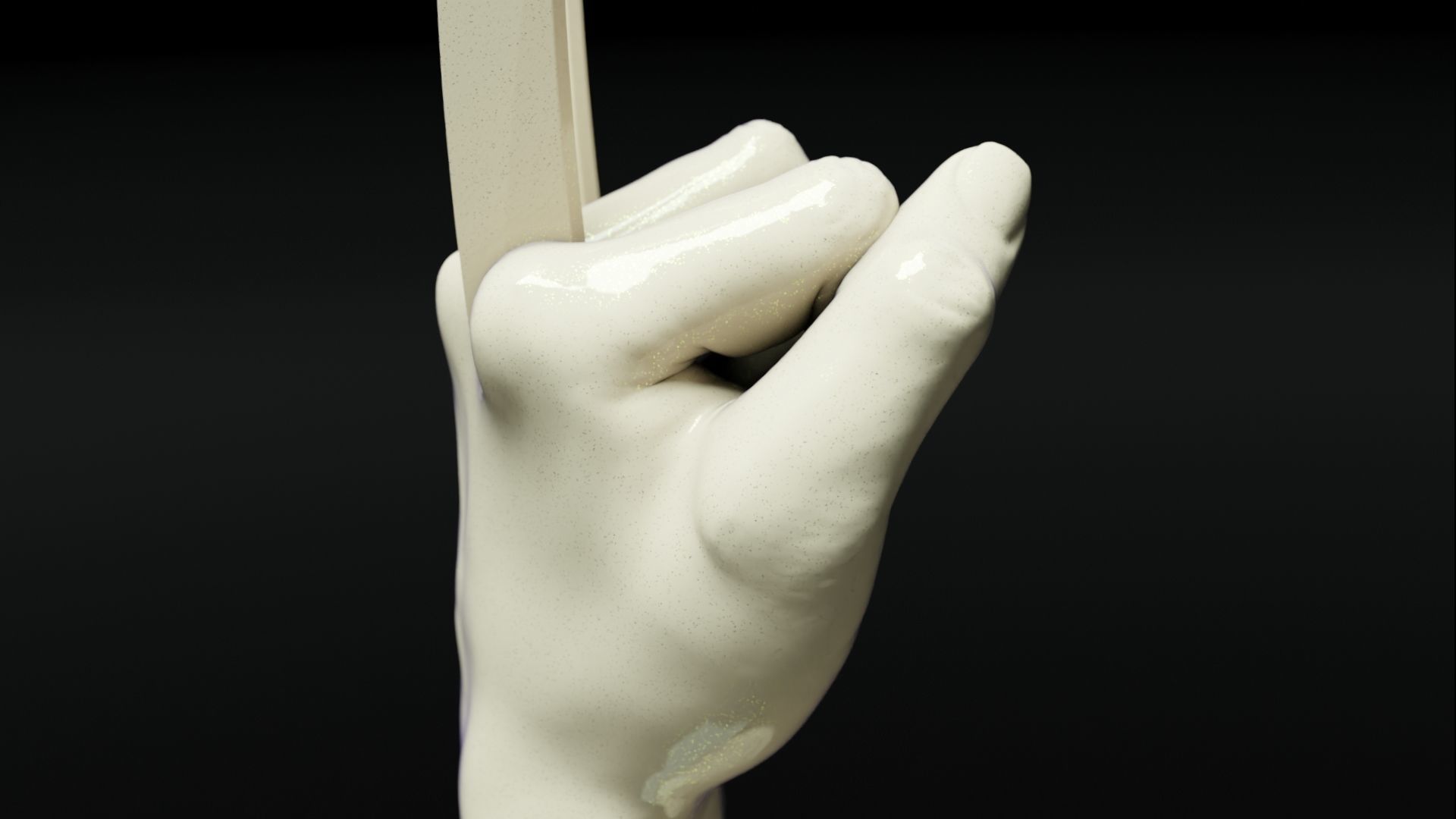 X-23 Hand with Claws 3D print model_26