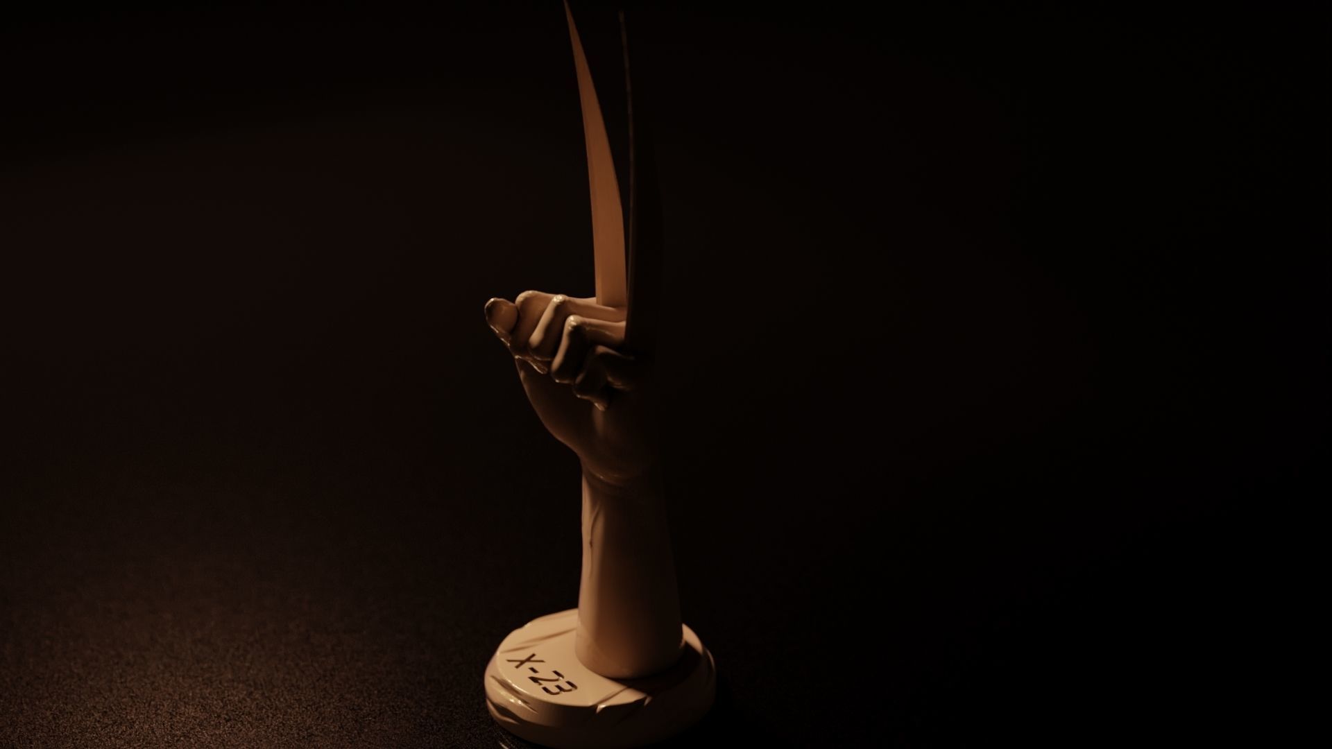 X-23 Hand with Claws 3D print model_24