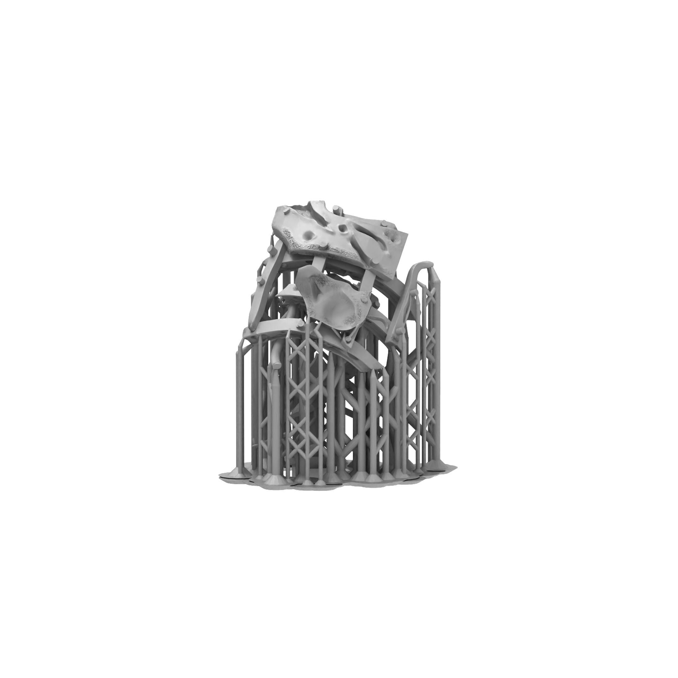 Space Scenery Obstacles for Star Wars X-Wing 3D print model_3