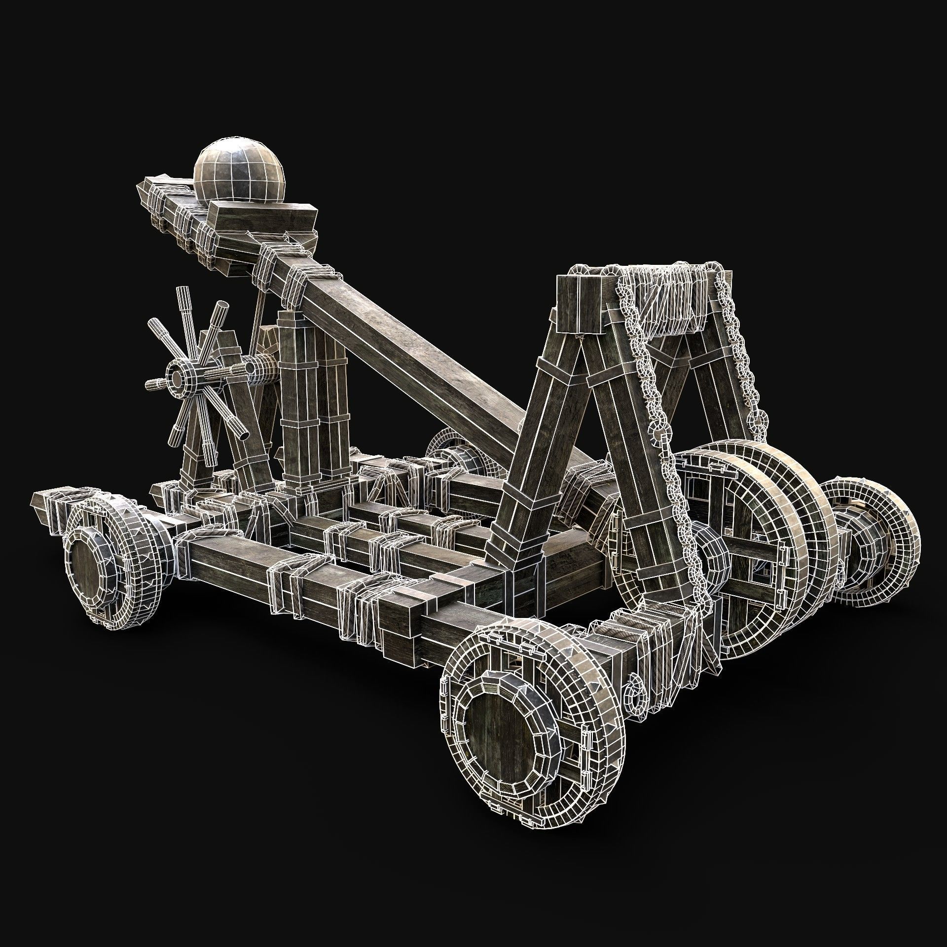 AAA SIEGE ENGINE WAR MACHINES BUILDER COLLECTION PACK _66