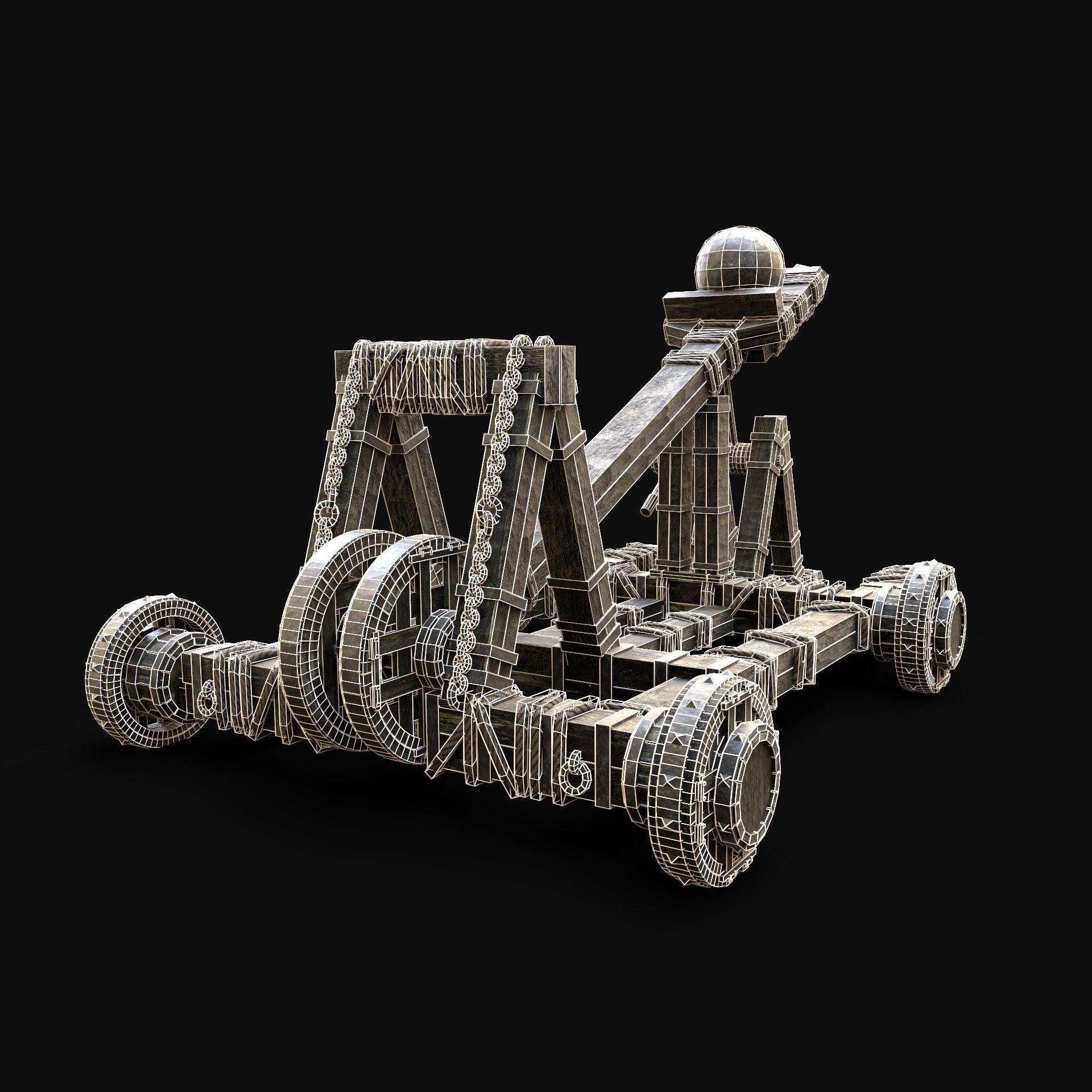 AAA SIEGE ENGINE WAR MACHINES BUILDER COLLECTION PACK _64
