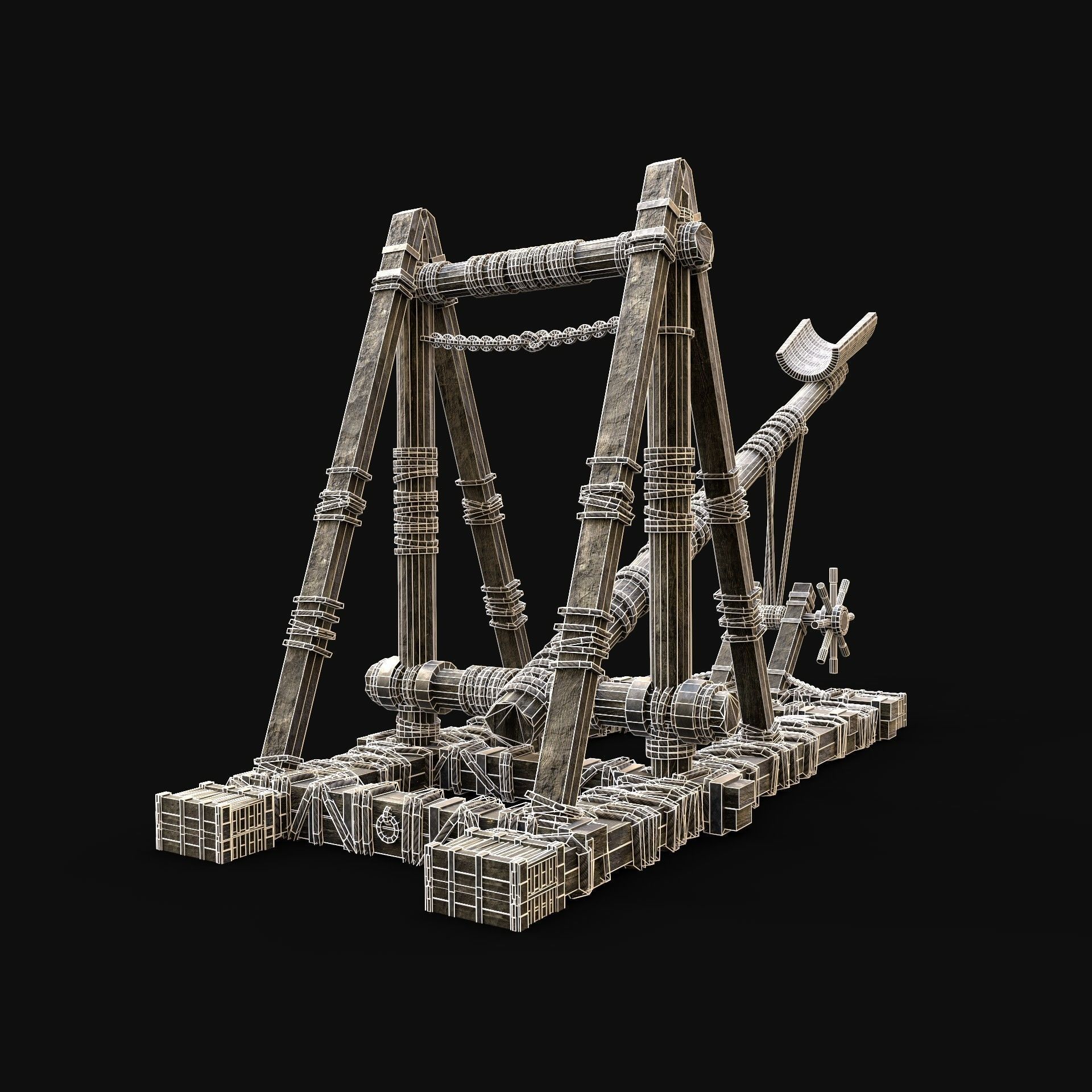 AAA SIEGE ENGINE WAR MACHINES BUILDER COLLECTION PACK _55