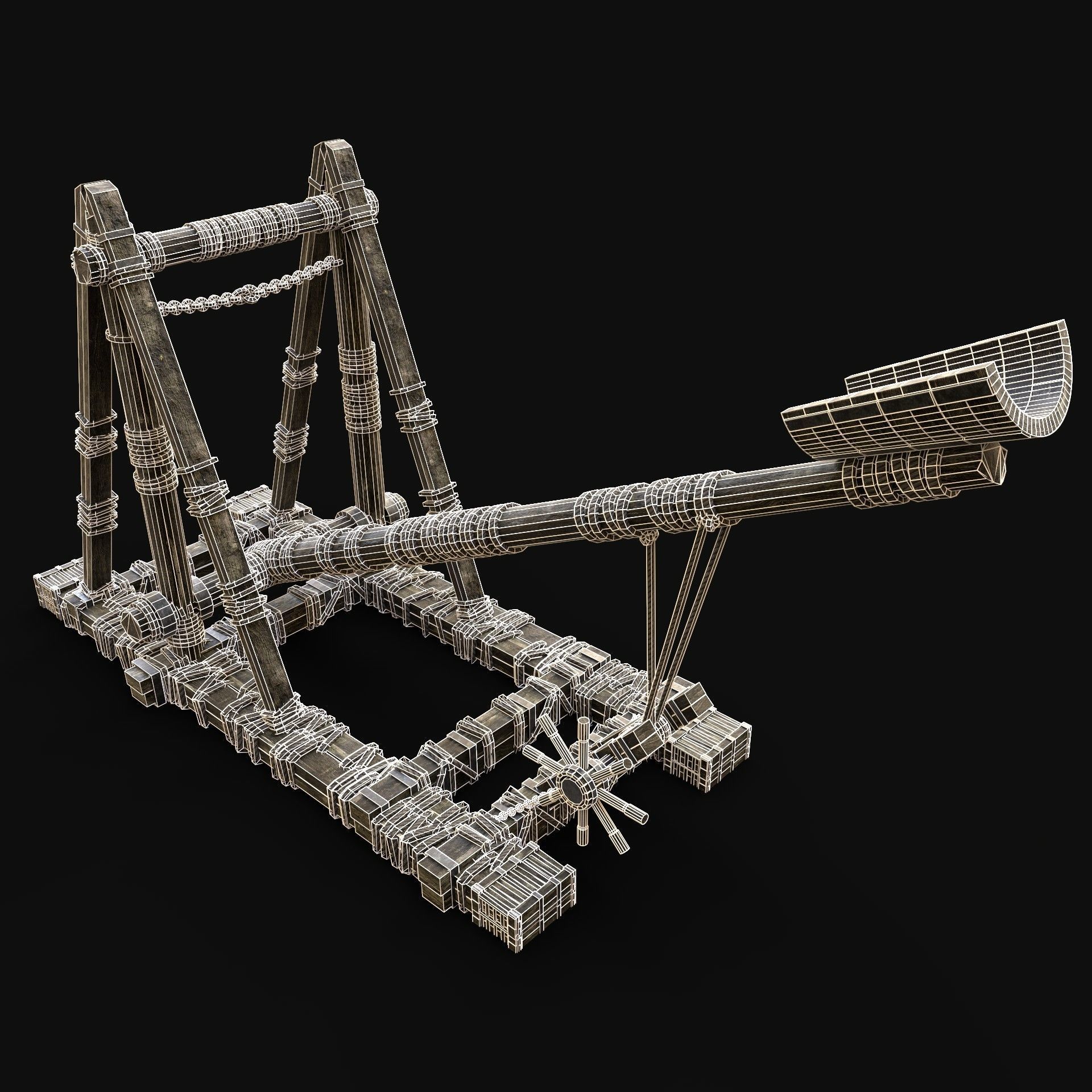 AAA SIEGE ENGINE WAR MACHINES BUILDER COLLECTION PACK _56