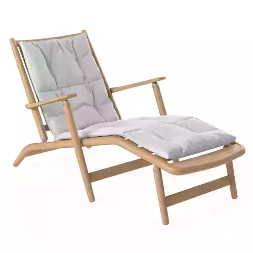 Levante Long Chair 3D model