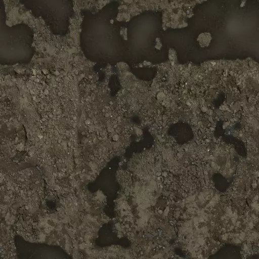 wet brown mud Texture_0