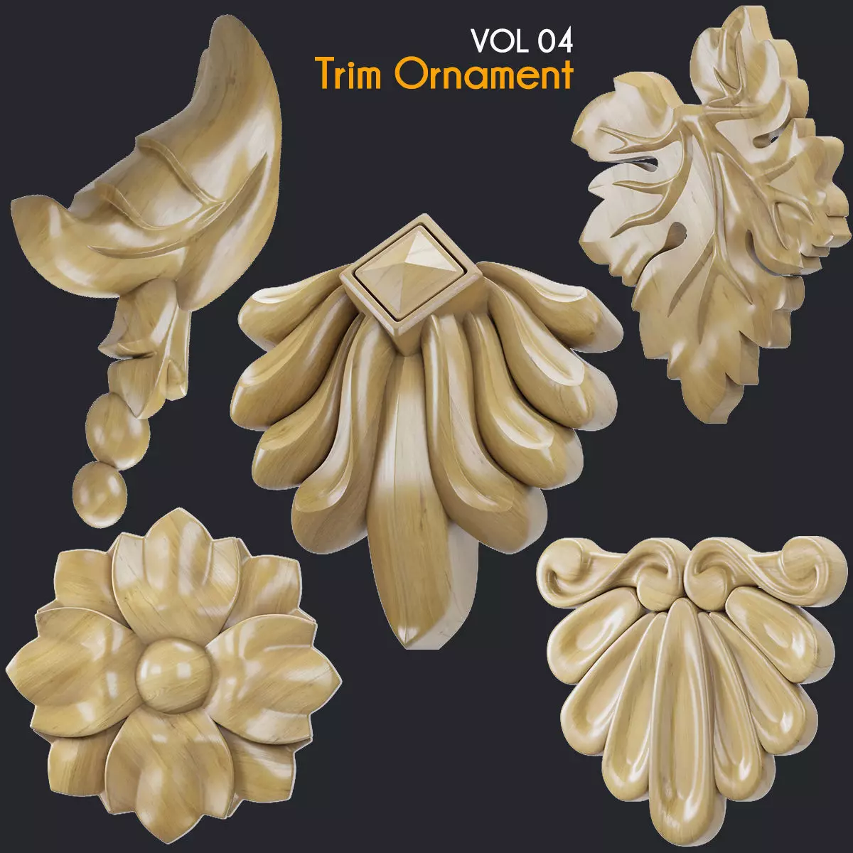 Trim Ornament VOL 4 3D model_0