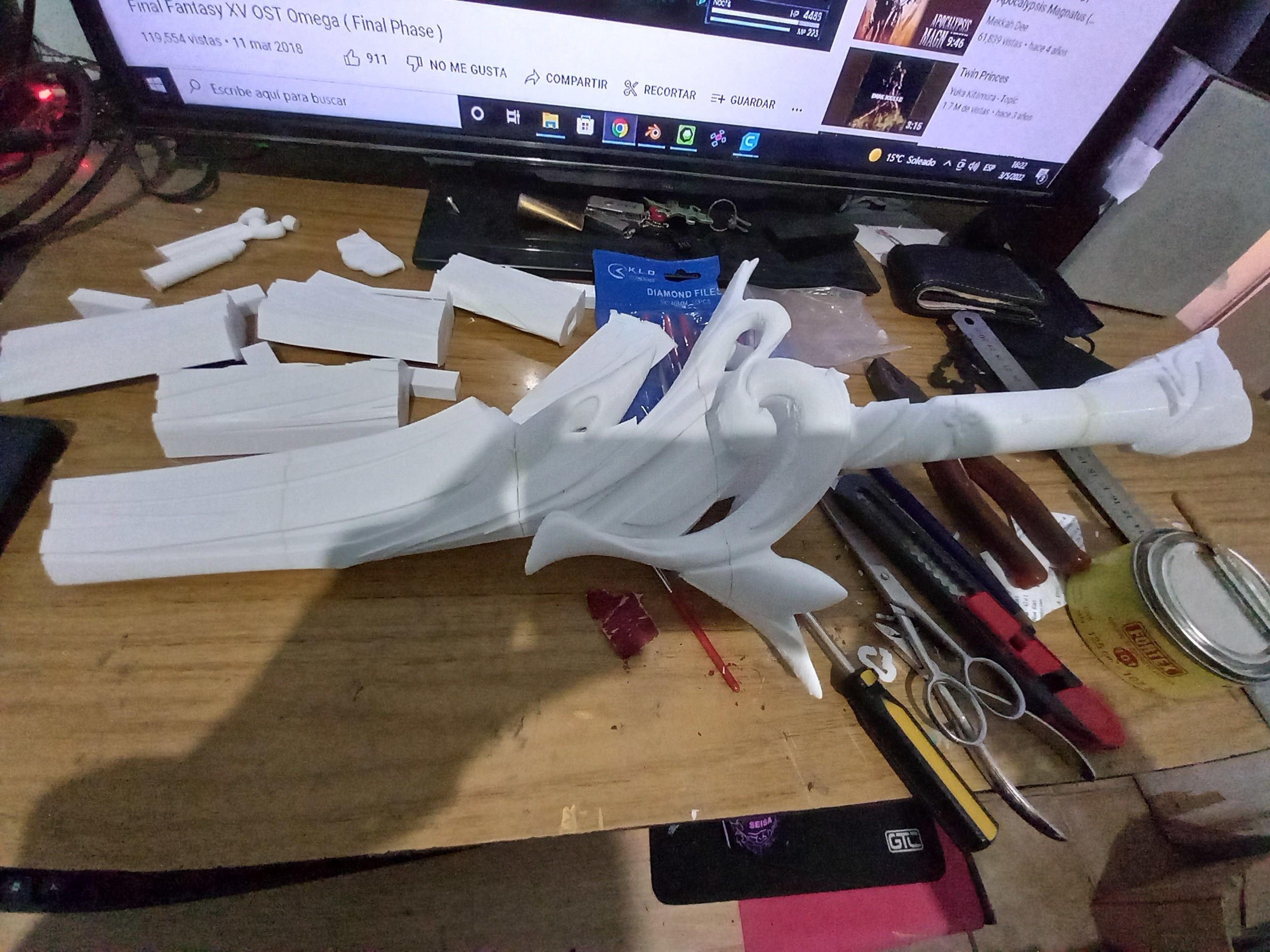 Genshin Impact Haran Geppaku Futsu Ayato Sword 3D print model_39