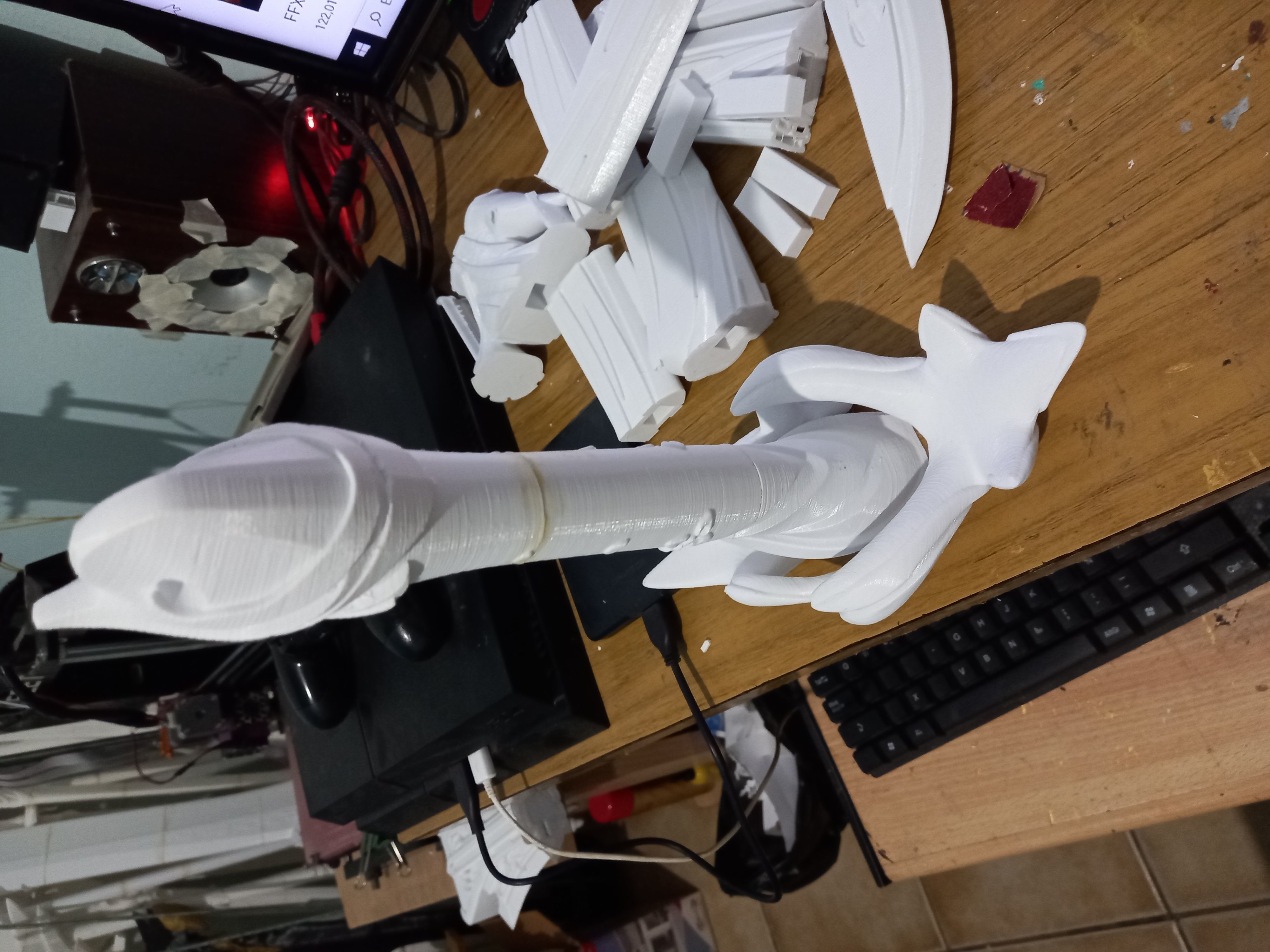 Genshin Impact Haran Geppaku Futsu Ayato Sword 3D print model_25