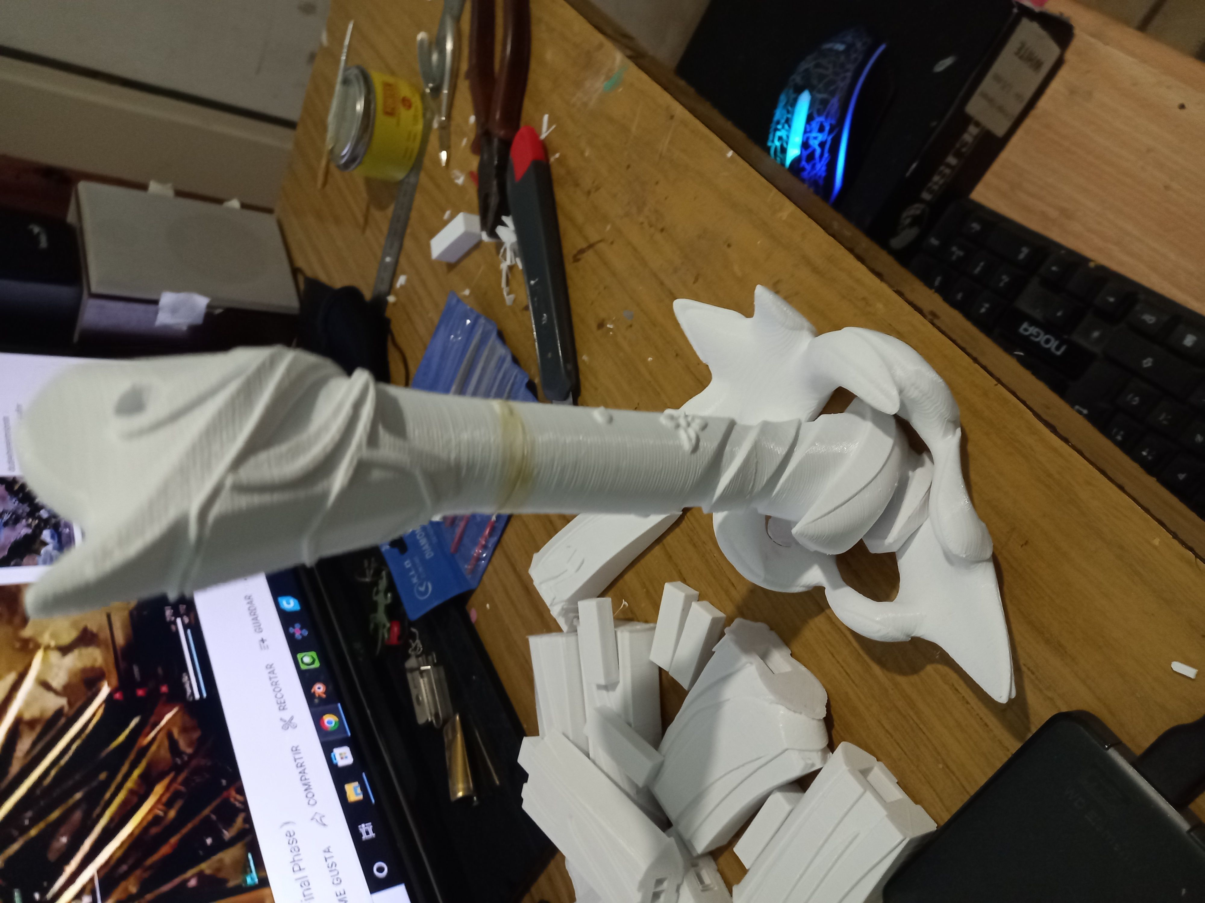 Genshin Impact Haran Geppaku Futsu Ayato Sword 3D print model_24