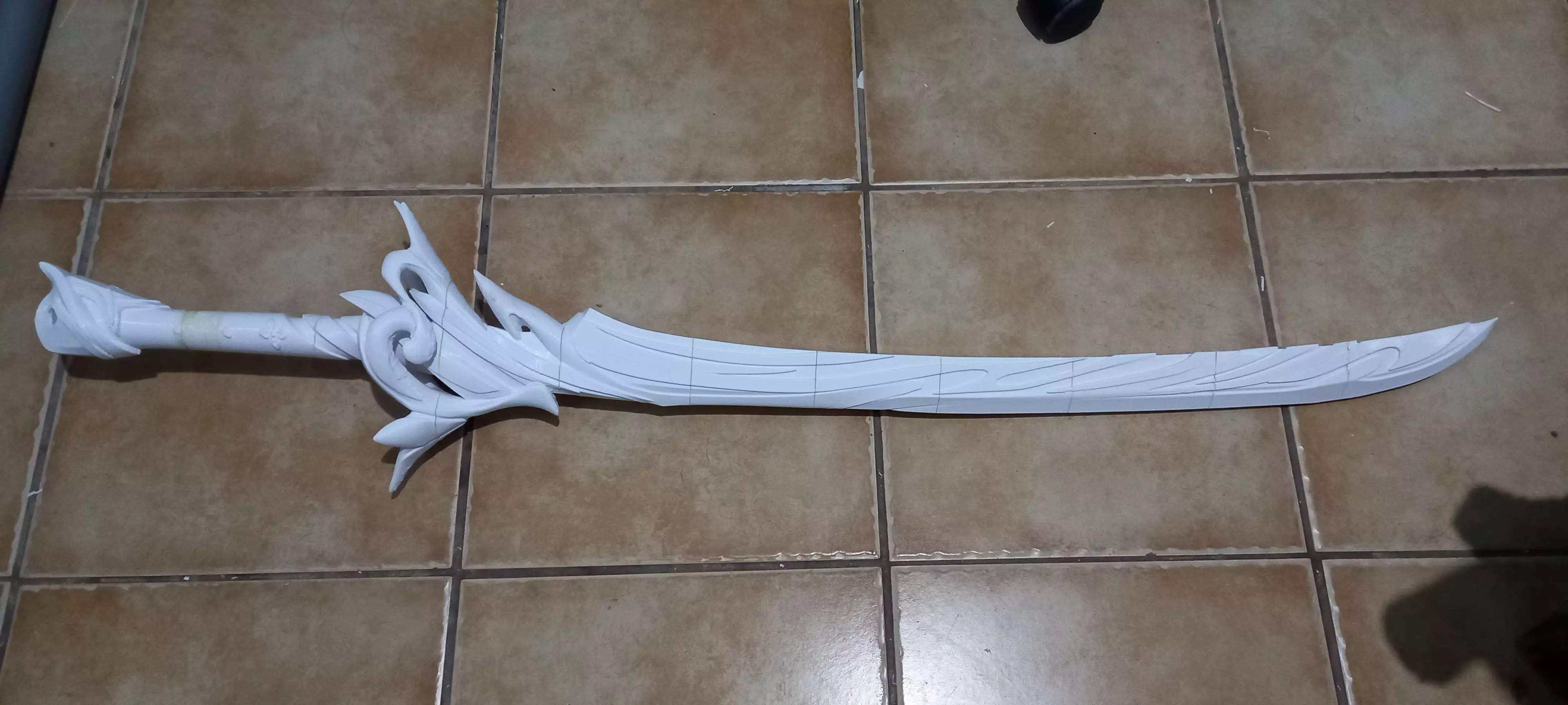 Genshin Impact Haran Geppaku Futsu Ayato Sword 3D print model_0