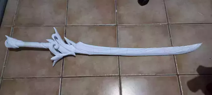 Genshin Impact Haran Geppaku Futsu Ayato Sword 3D print model