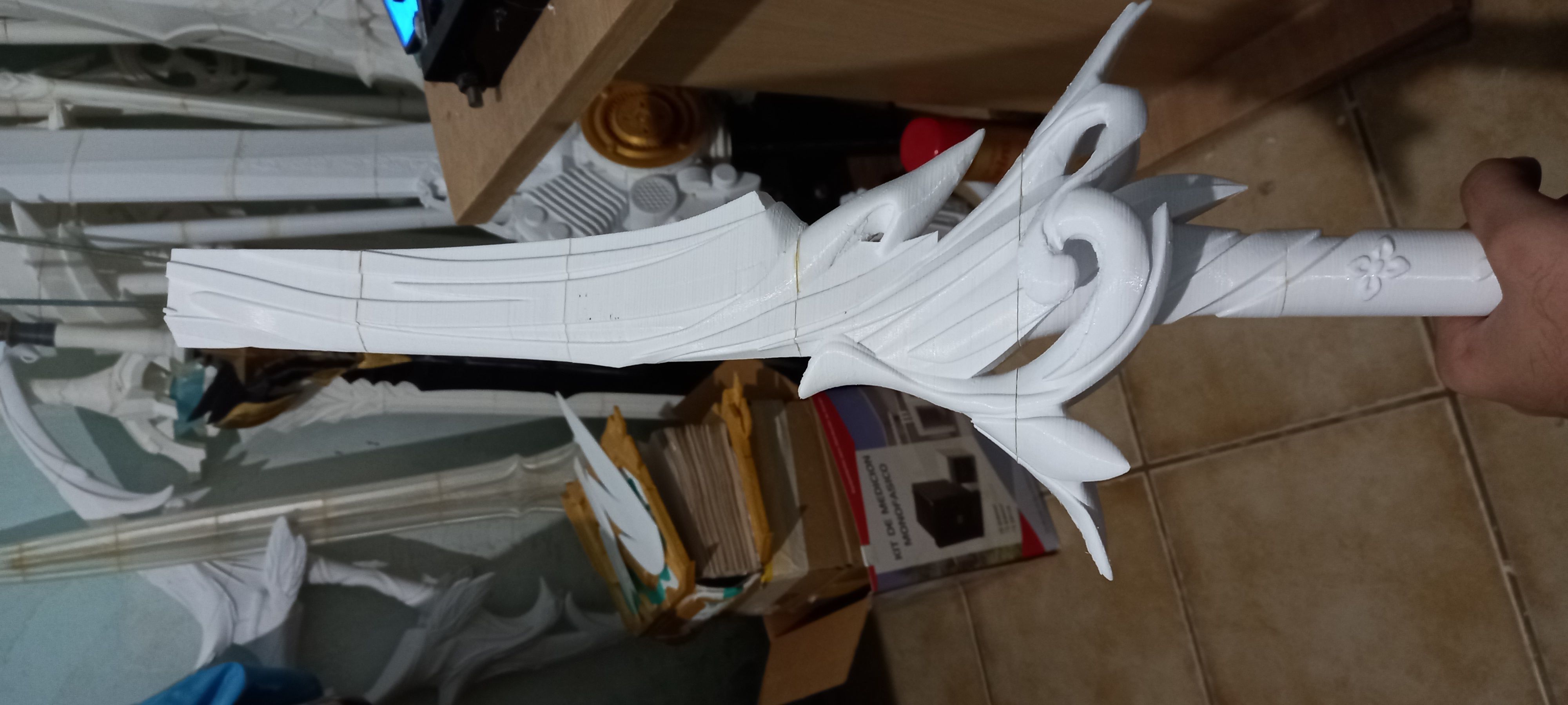 Genshin Impact Haran Geppaku Futsu Ayato Sword 3D print model_44