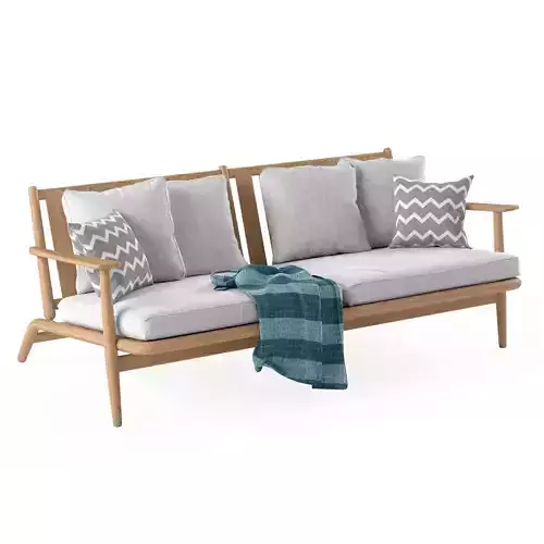 Roda Levante 2-seat Sofa 3D model