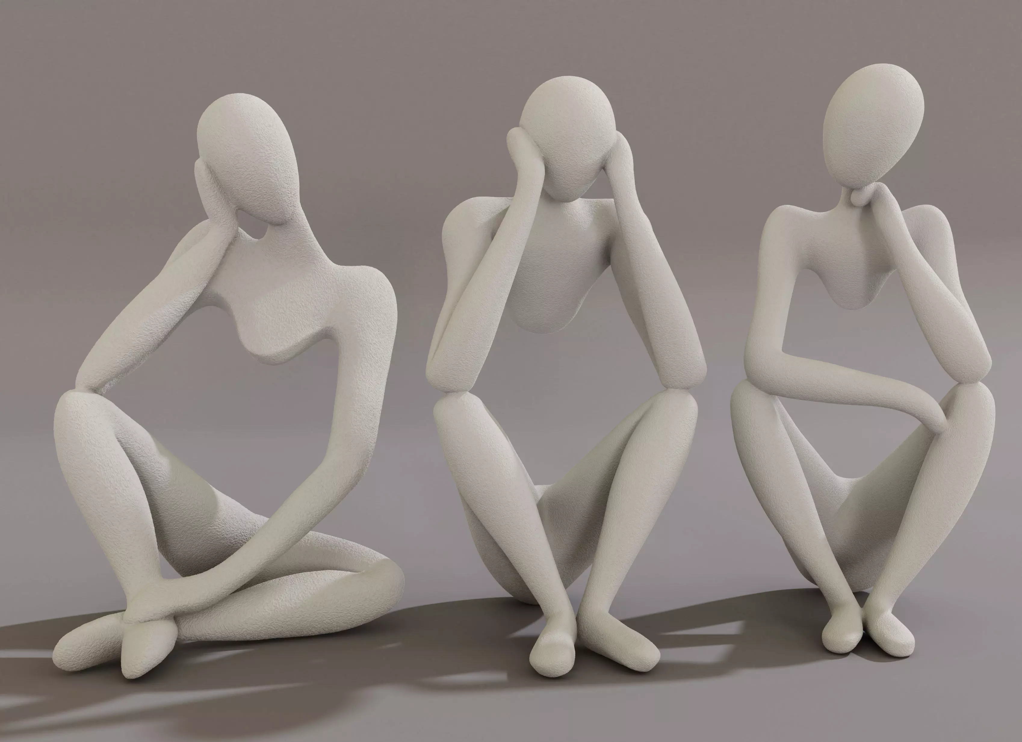 Coleccion esculturas cuerpo 3D print model_0