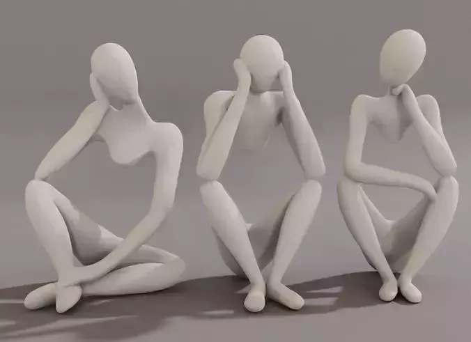 Coleccion esculturas cuerpo