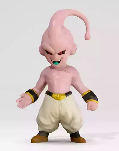 Majin Boo Kid  - caricatura 3D print model