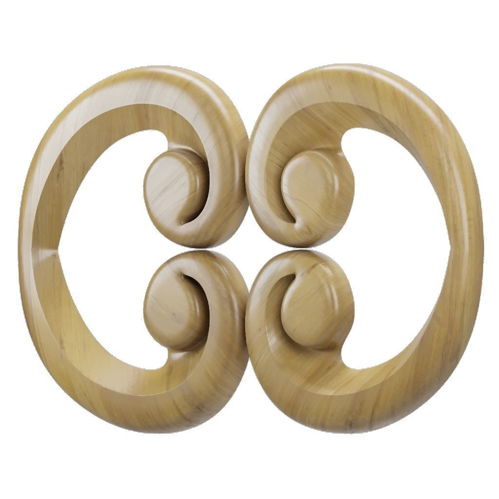 Trim Ornament VOL 10 Low-poly 3D model_2