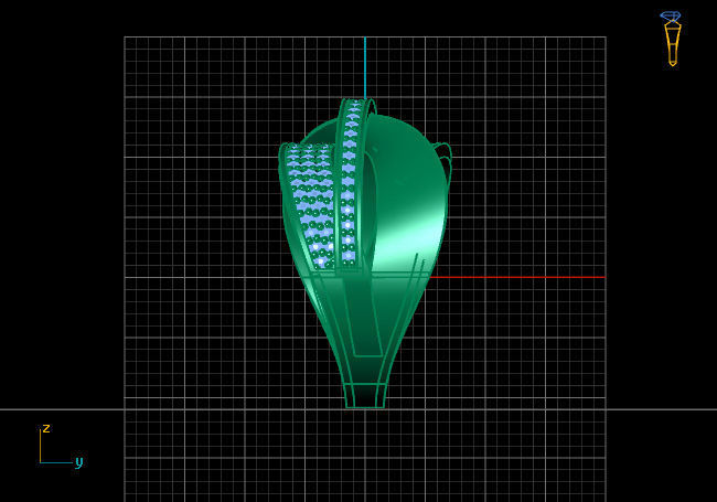 Women Ring With Stone 3DM Mix Print Model 3D print model_4