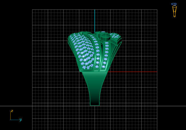 Women Ring With Stone 3DM Mix Print Model 3D print model_4