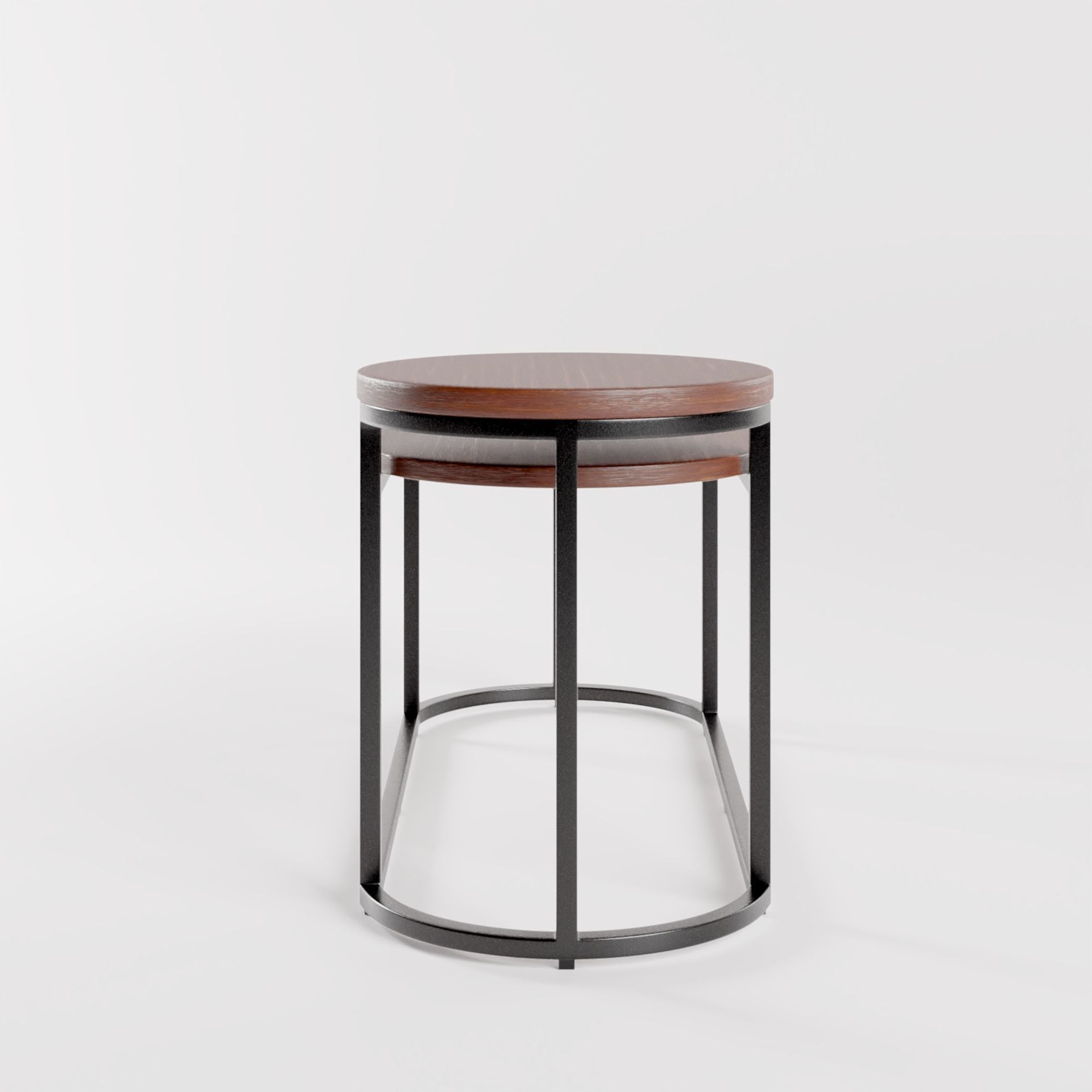Beside Table 3D model_3