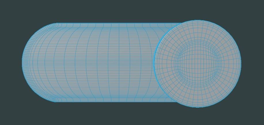 Beside Table 3D model_12