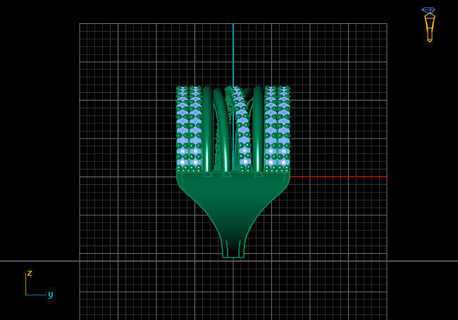 Women Ring With Stone 3DM Mix Print Model 3D print model_4
