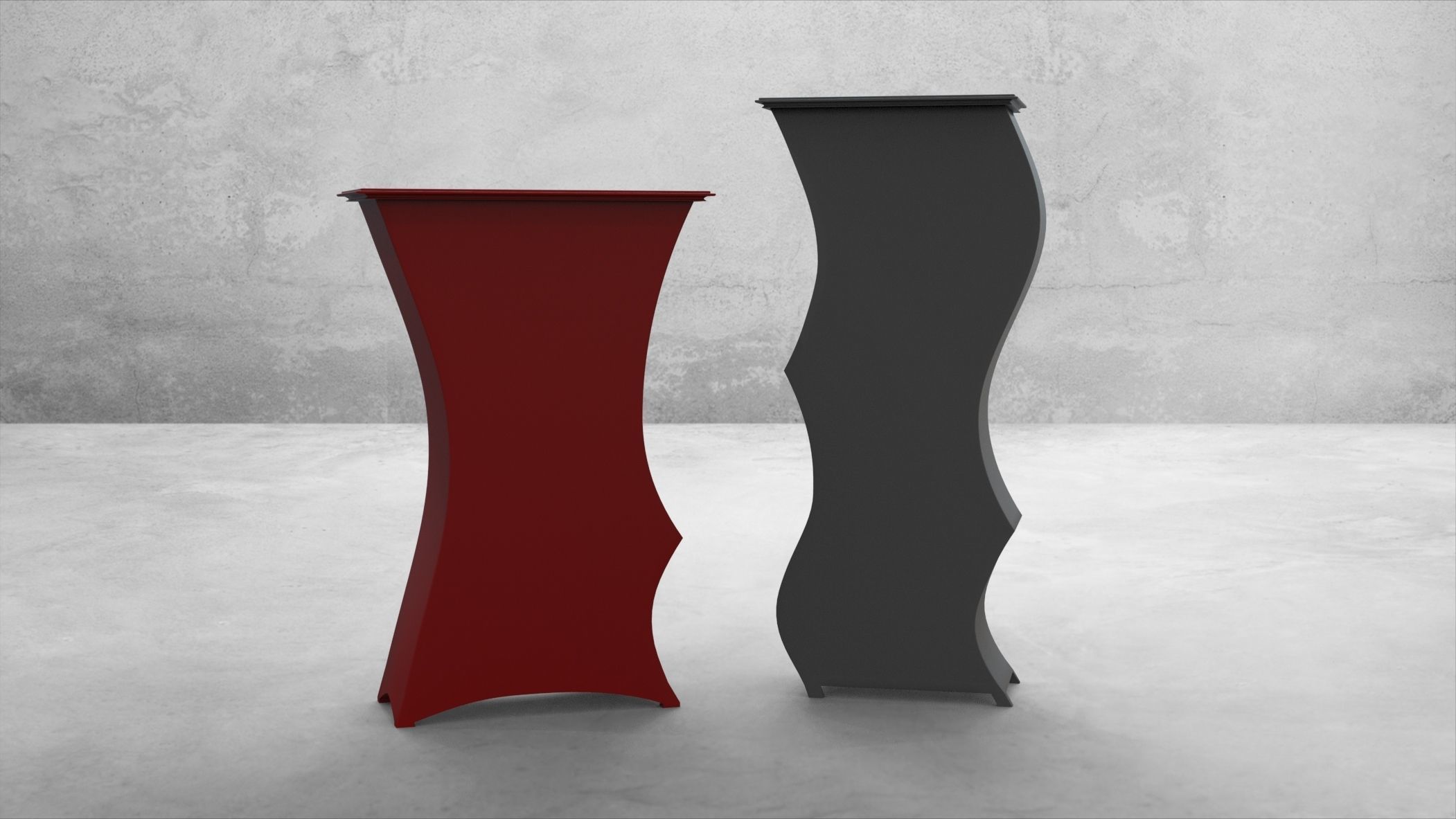 Dancing Shelves 3D model_11