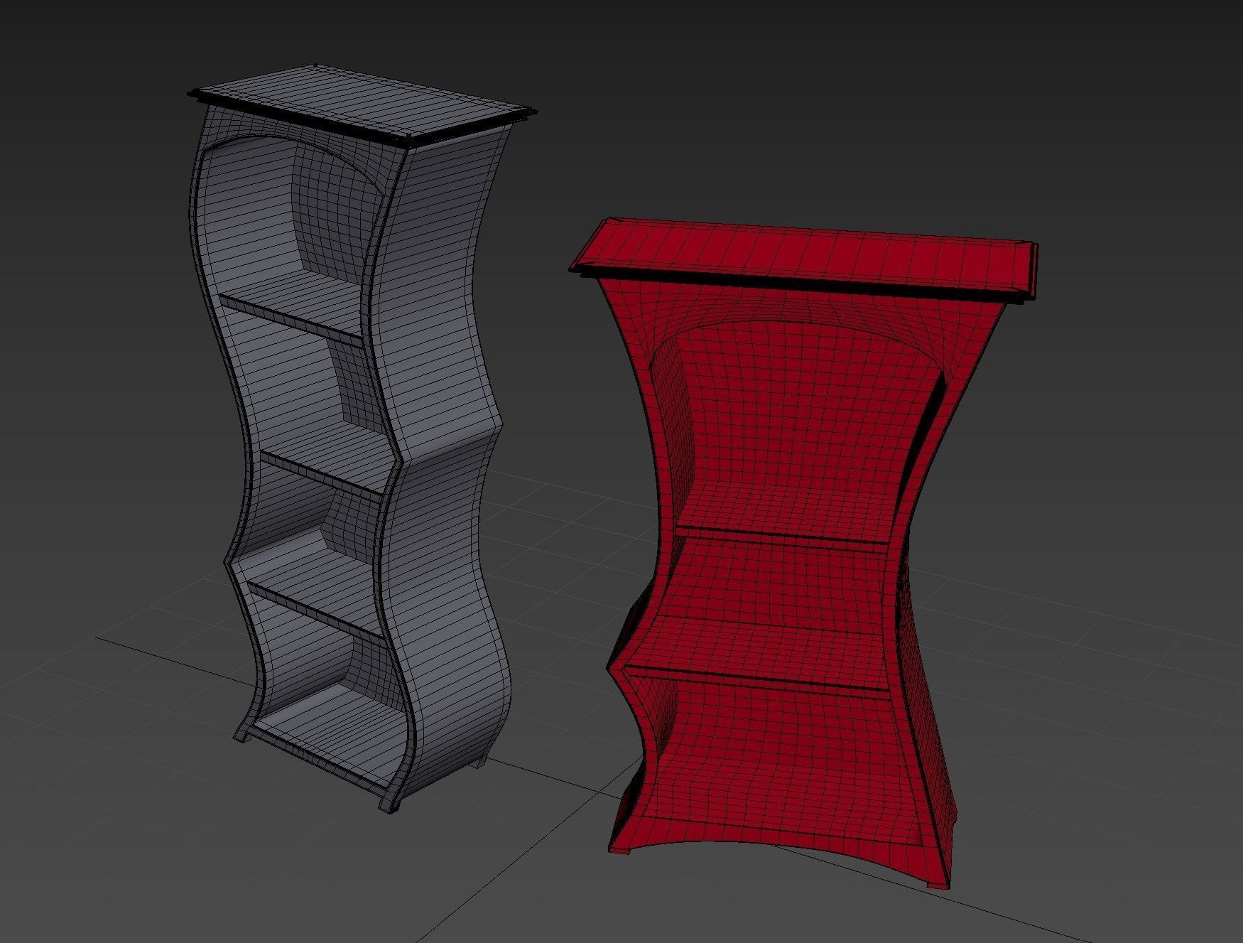 Dancing Shelves 3D model_16