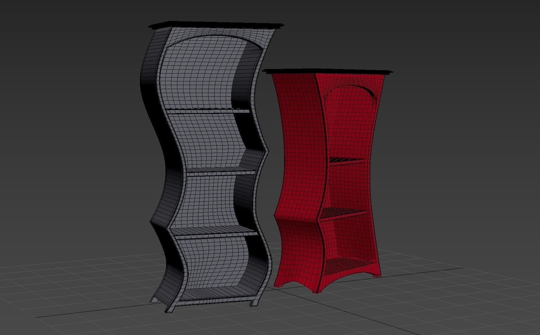 Dancing Shelves 3D model_3