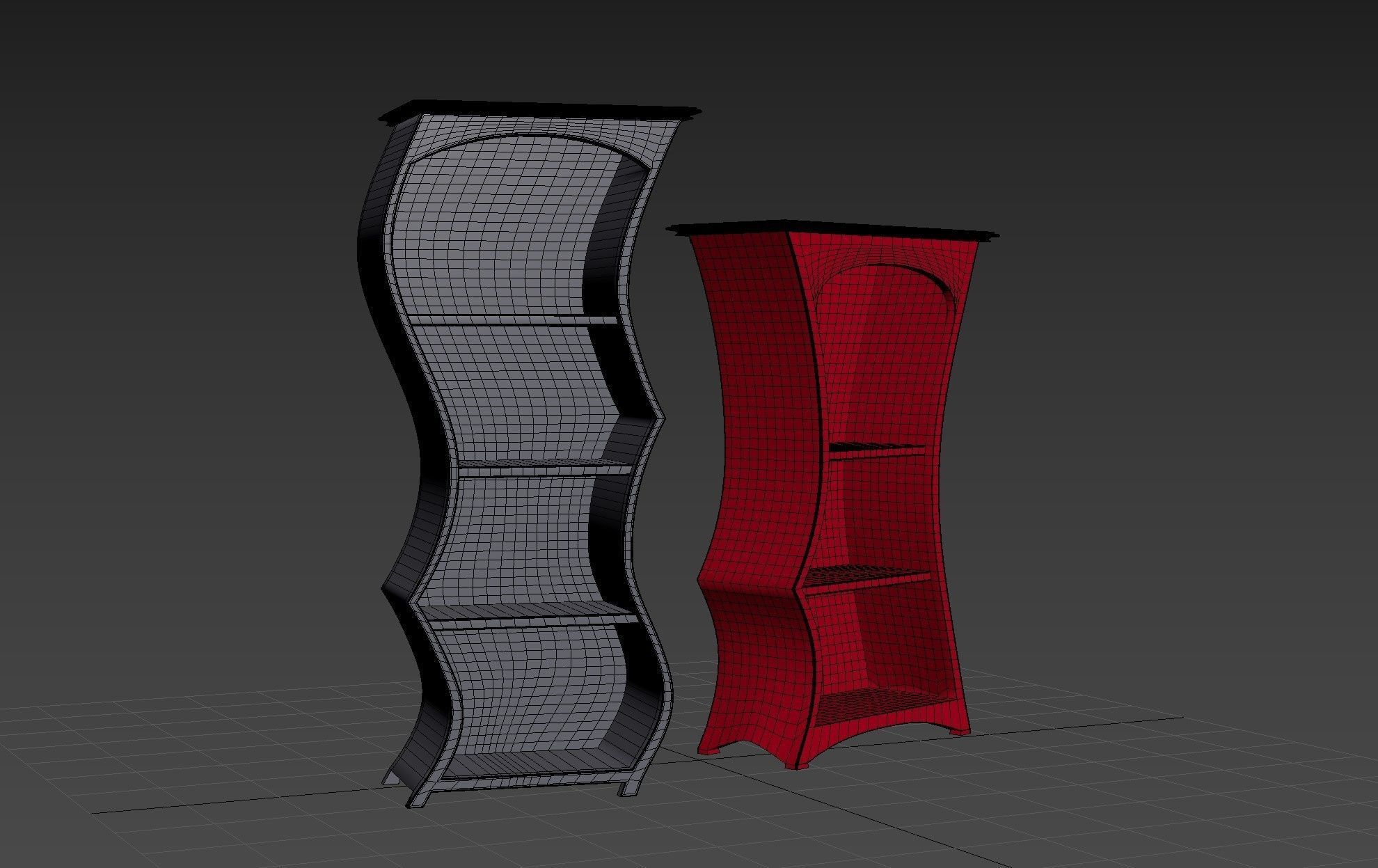 Dancing Shelves 3D model_6