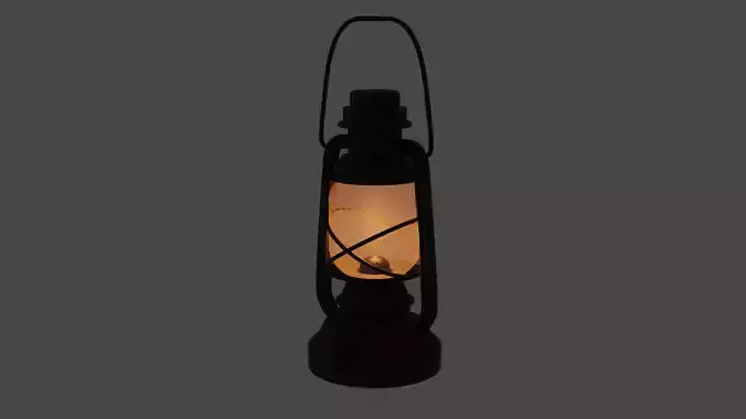 Oil Lamp Black